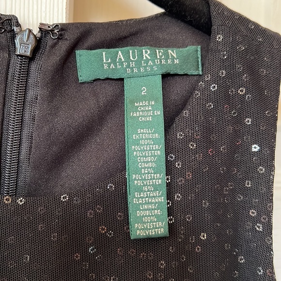 Ralph Lauren Black Dress EC - Picture 2 of 9